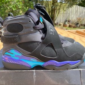 🚫SOLD🚫Air Jordan 8 Retro Aqua 4Y